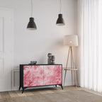 SWEET TROPICS Sideboard mit 2 Türen in Schwarz