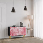 SWEET TROPICS Sideboard mit 2 Türen in Schwarz