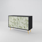 FENNEL BALDACHIN Sideboard mit 2 Türen in Schwarz