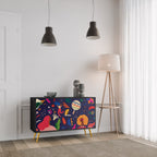 FESTIVE PLEASURES Sideboard mit 2 Türen in Schwarz
