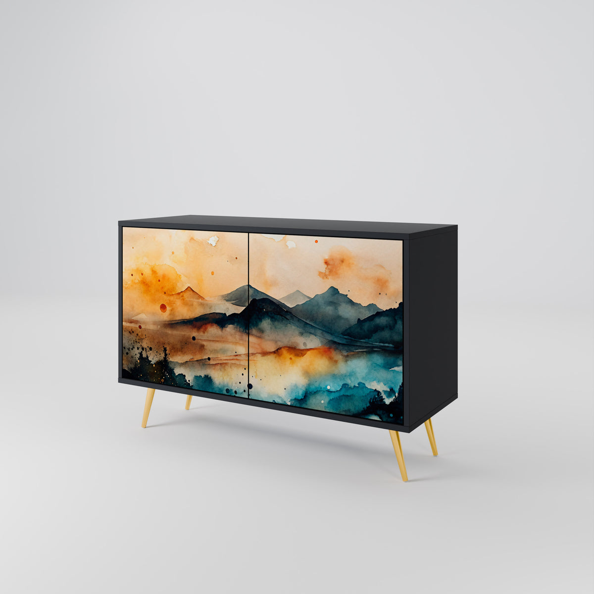 OMINOUS MOUNTAINS 2-türiges Sideboard