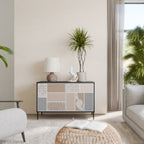 TROPICAL SHAPES Sideboard mit 2 Türen in Schwarz