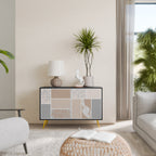 TROPICAL SHAPES Sideboard mit 2 Türen in Schwarz