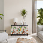 COCOA FRUITS Sideboard mit 2 Türen in Schwarz