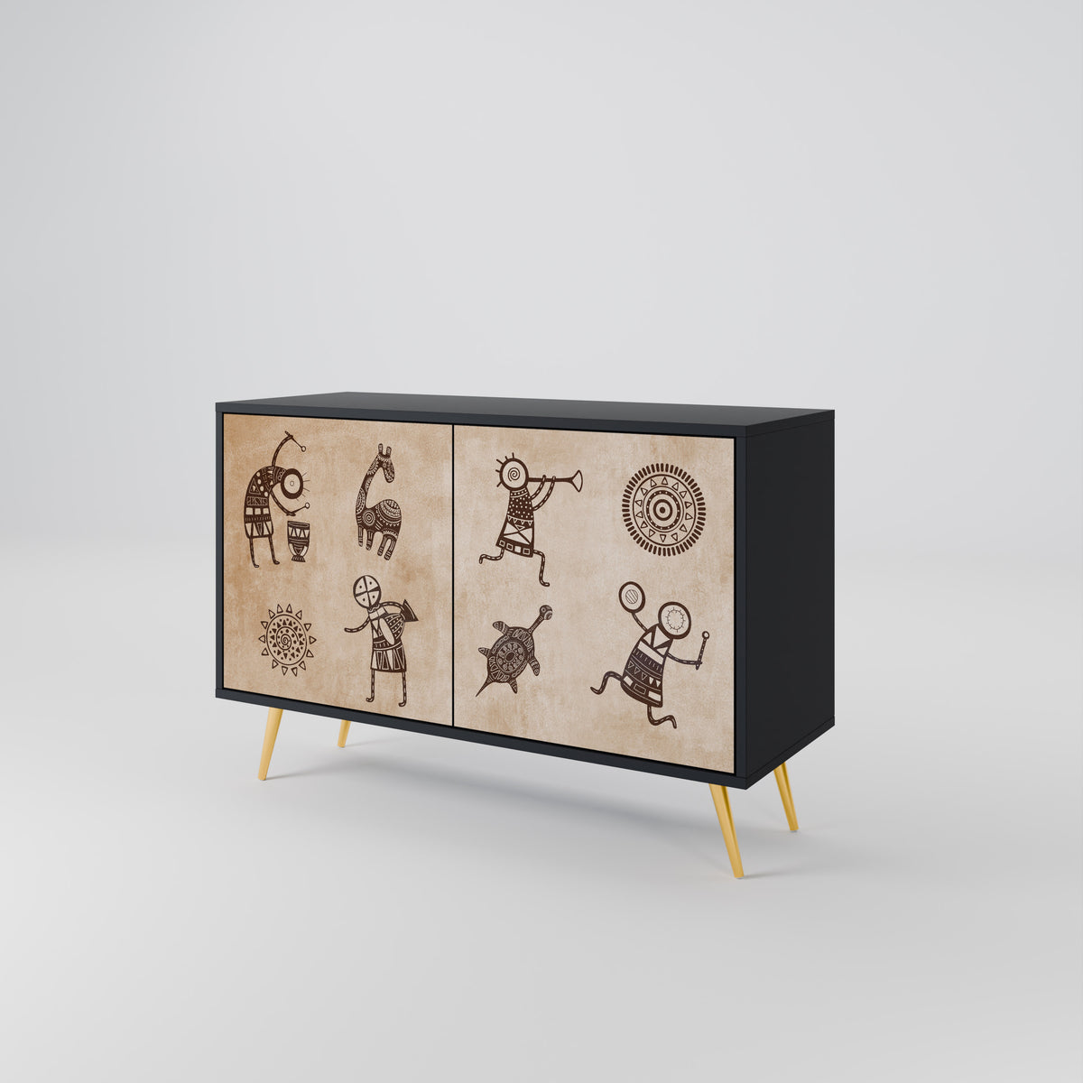 AFRICAN STYLE 2-türiges Sideboard