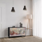 VEILED SUMMIT Sideboard mit 2 Türen in Schwarz