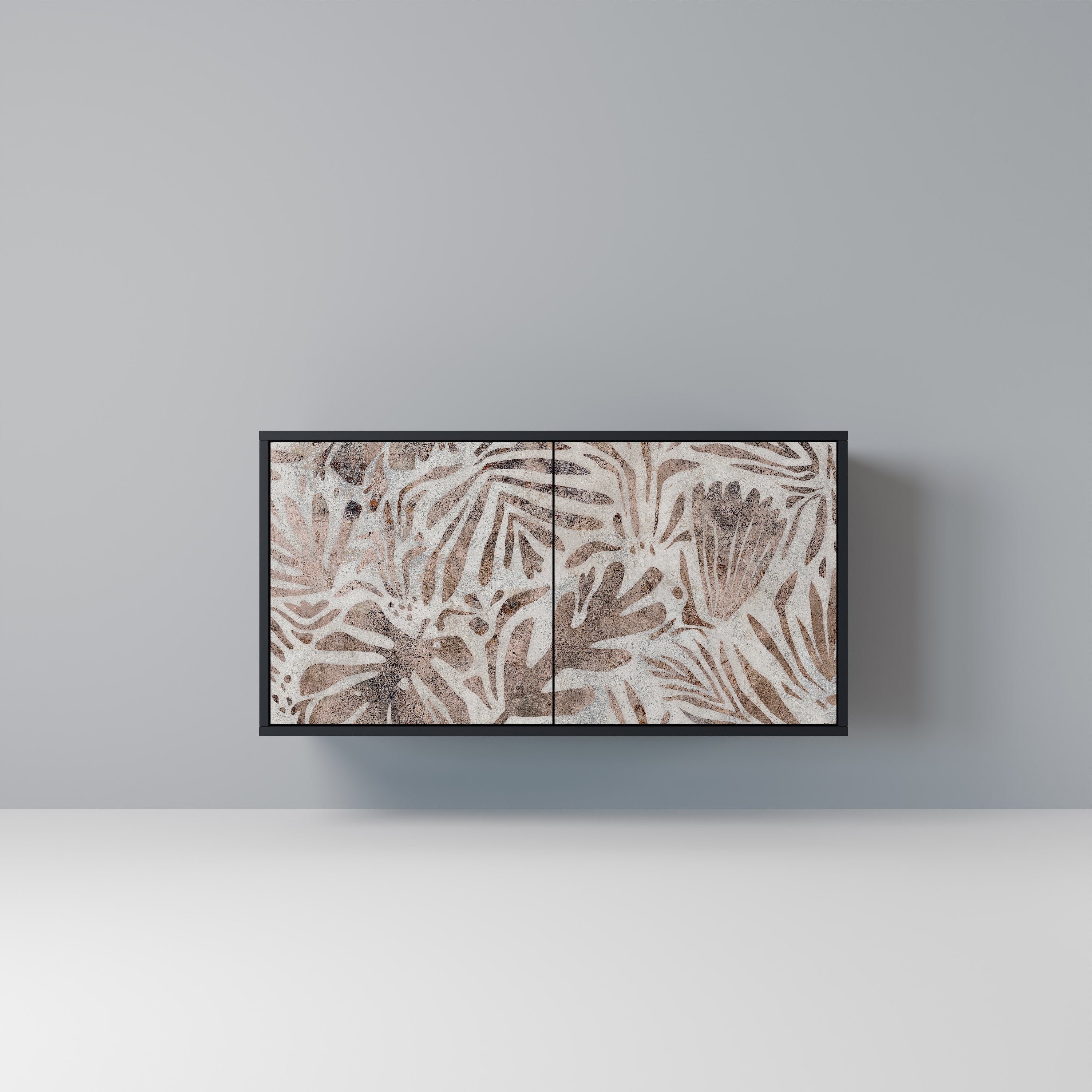 PASSING TIME 2-Door Sideboard in Black Finish