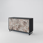 PASSING TIME 2-Door Sideboard in Black Finish