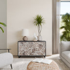 PASSING TIME 2-Door Sideboard in Black Finish