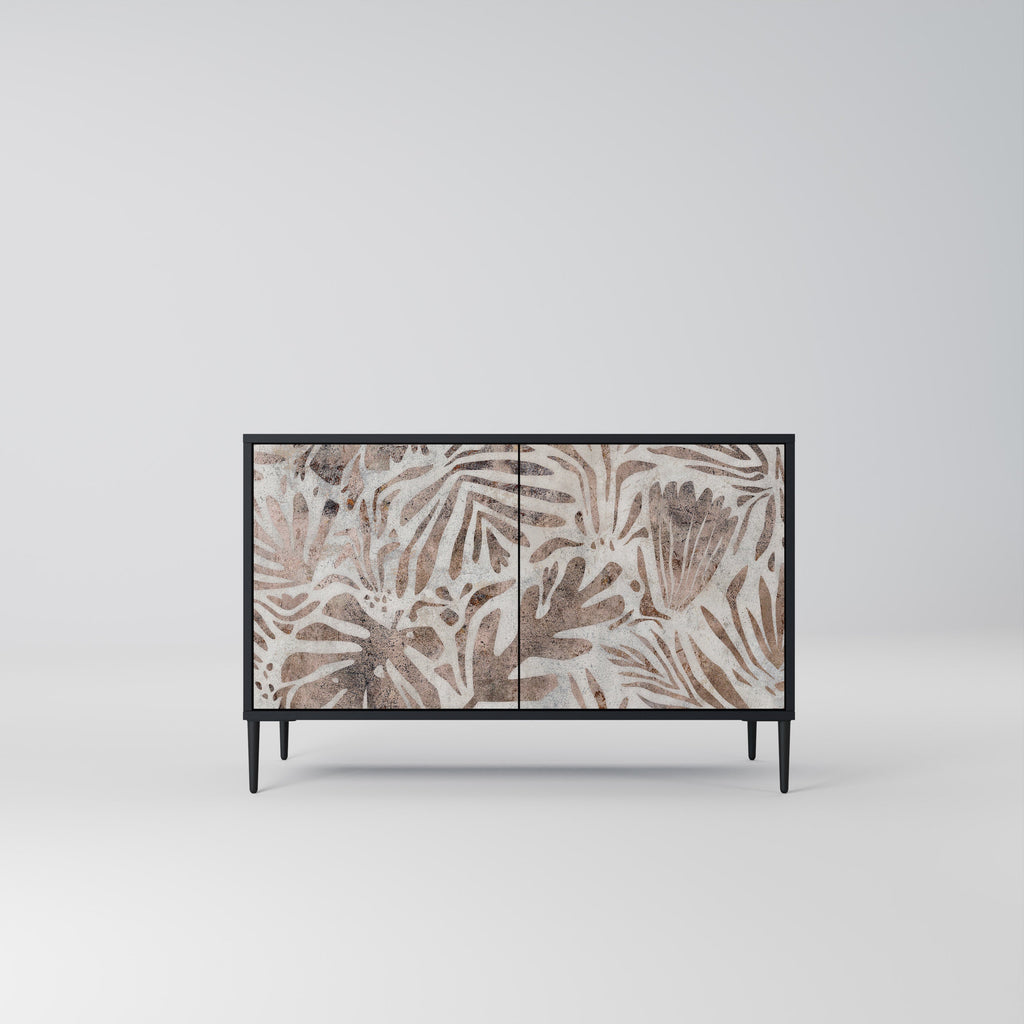 PASSING TIME 2-Door Sideboard in Black Finish