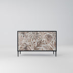 PASSING TIME 2-Door Sideboard in Black Finish