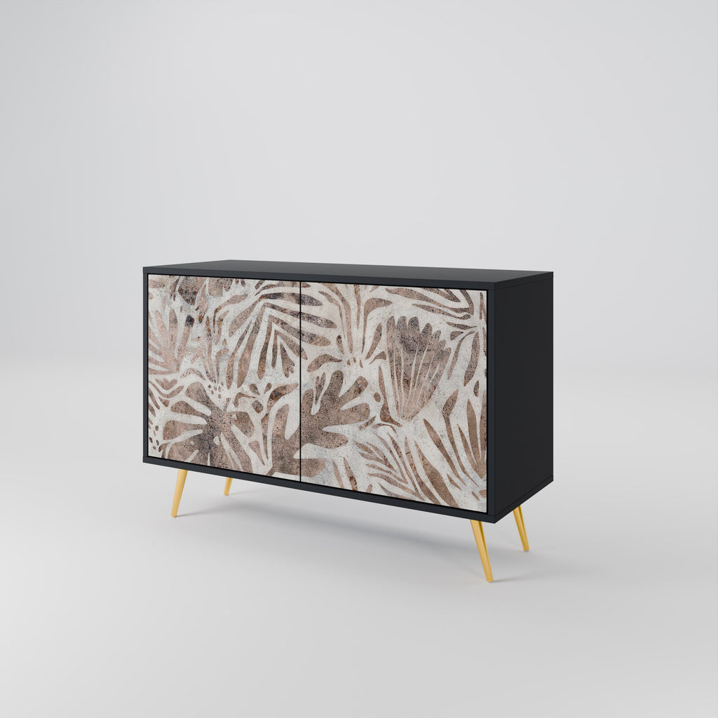 PASSING TIME 2-Door Sideboard in Black Finish
