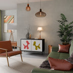 CHILDHOOD MEMORY 2-Door Sideboard in Black Finish