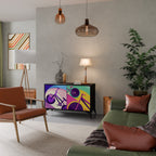 BIKE DREAMS 2-Door Sideboard in Black Finish