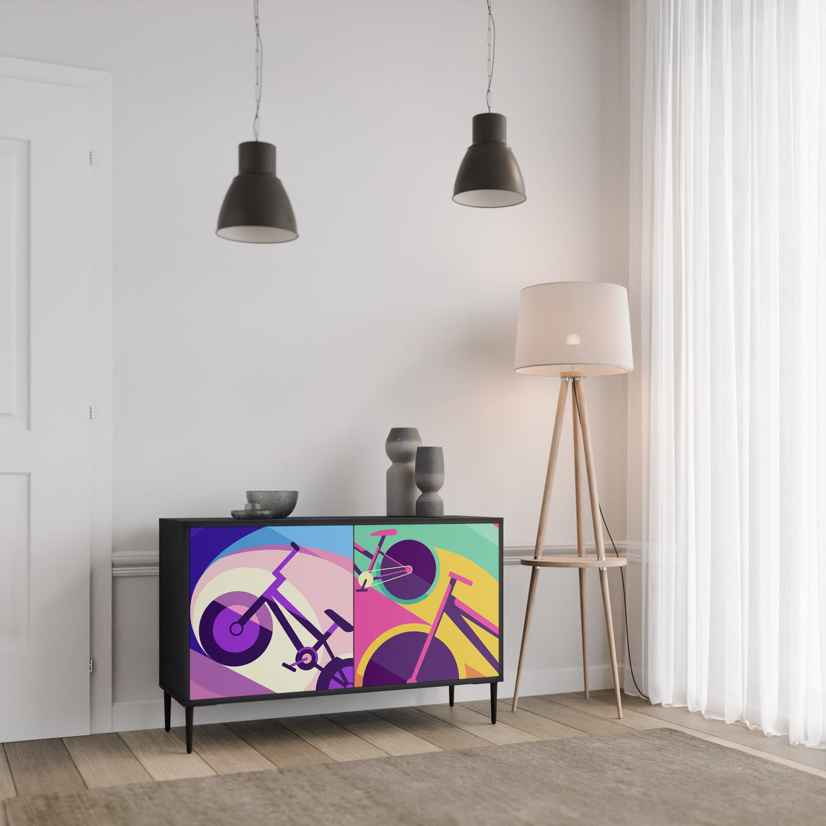 BIKE DREAMS 2-türiges Sideboard