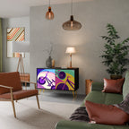 BIKE DREAMS 2-Door Sideboard in Black Finish