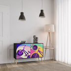 BIKE DREAMS 2-Door Sideboard in Black Finish