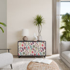 AUTUMN SUNDRIES 2-Door Sideboard in Black Finish