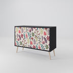 AUTUMN SUNDRIES 2-Door Sideboard in Black Finish