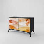 TRACES OF AUTUMN Sideboard mit 2 Türen in Schwarz