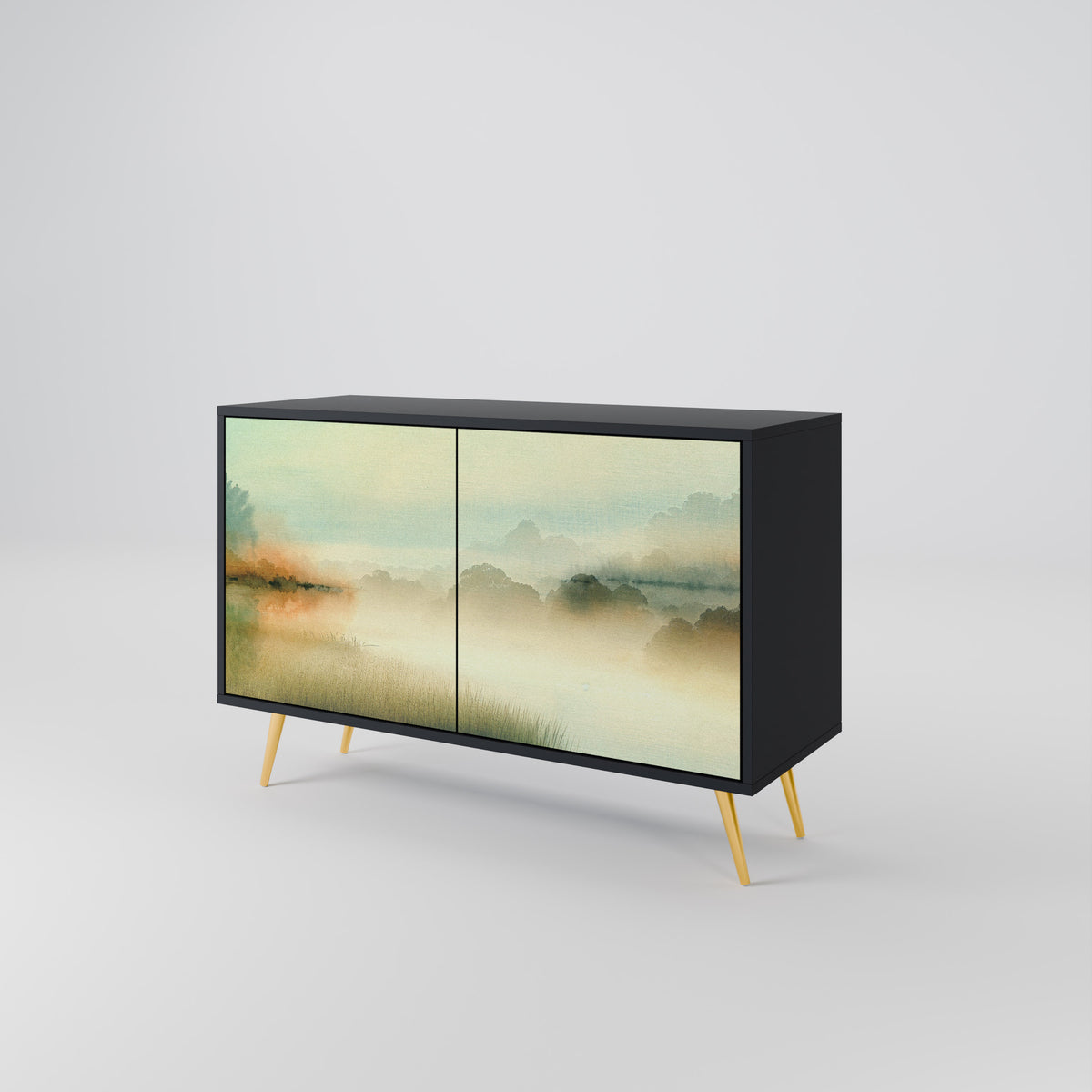 MORNING BY THE LAKE 2-türiges Sideboard