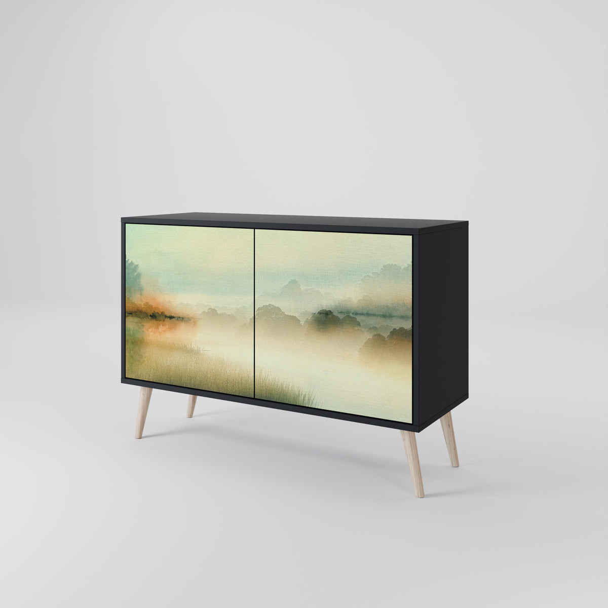MORNING BY THE LAKE 2-türiges Sideboard