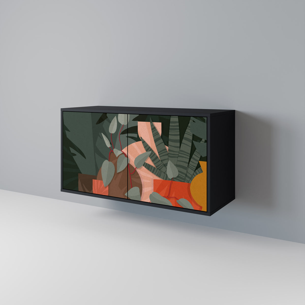 TROPICAL COMPOSITION 2-türiges Sideboard