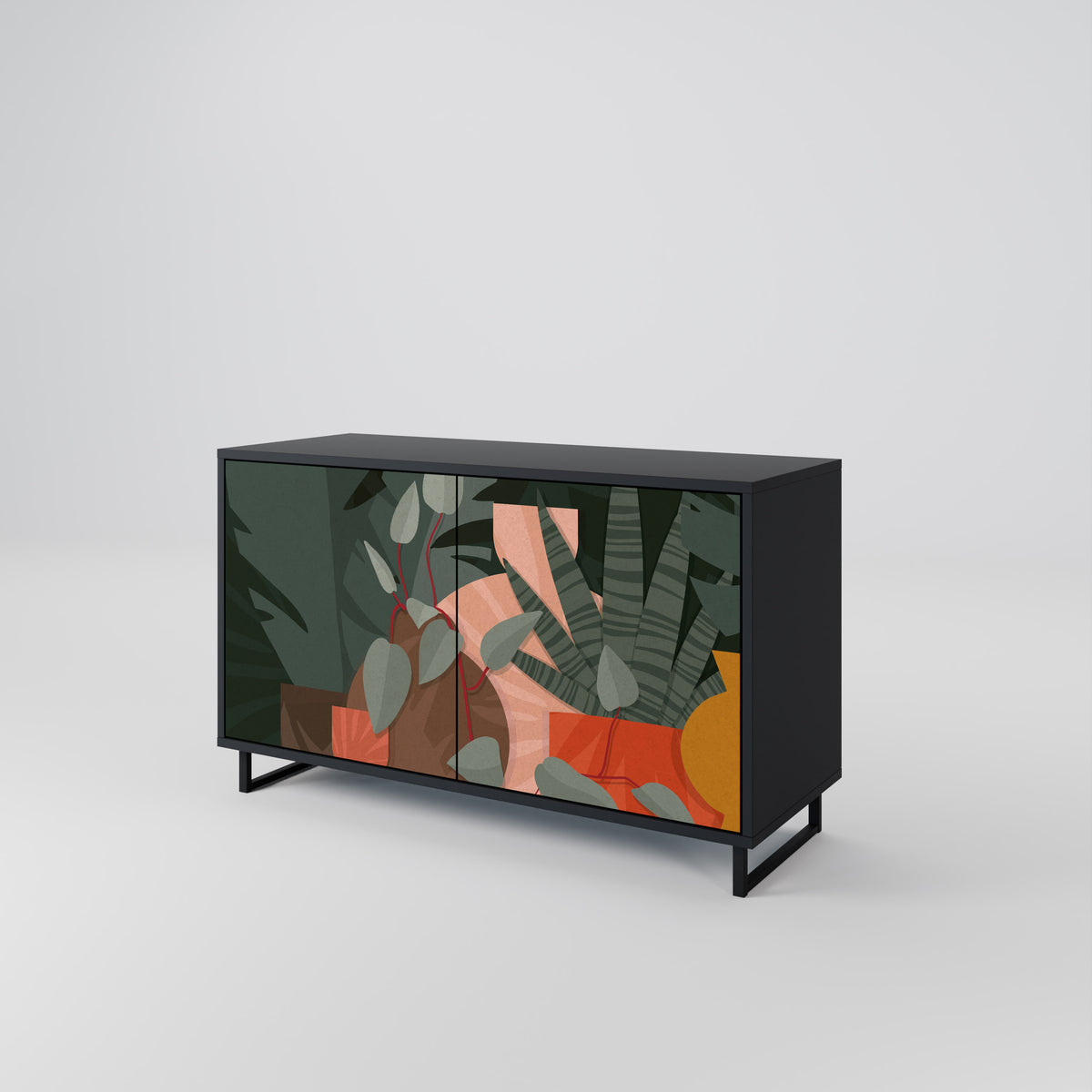 TROPICAL COMPOSITION 2-türiges Sideboard