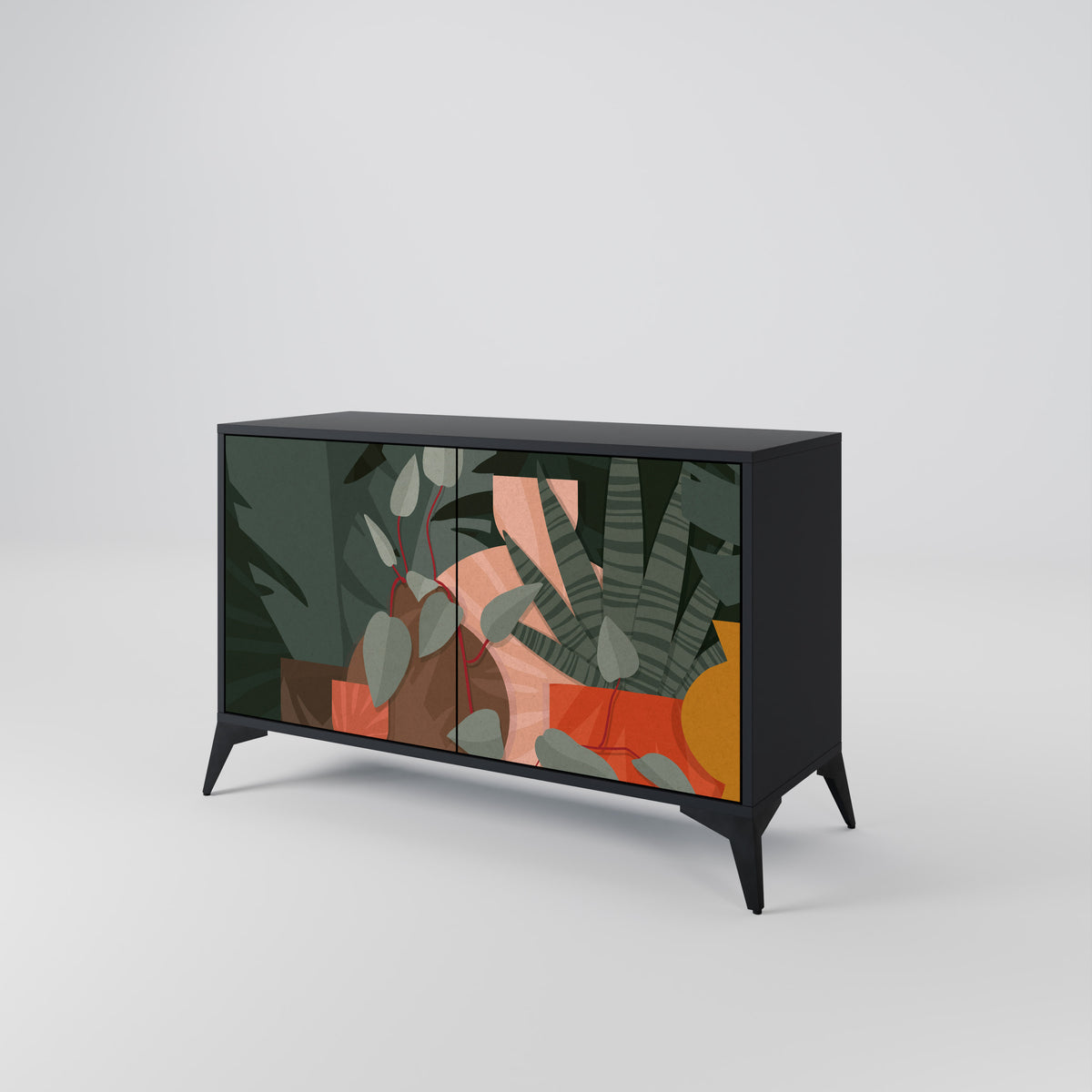 TROPICAL COMPOSITION 2-türiges Sideboard