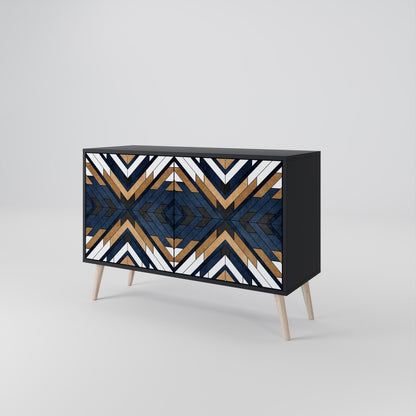 ARTFUL GEOMETRY 2-Door Sideboard
