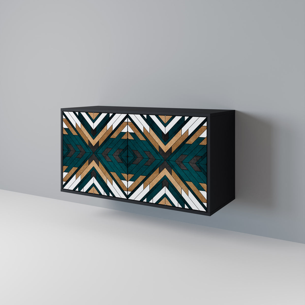 ARTISTIC GEOMETRY 2-türiges Sideboard