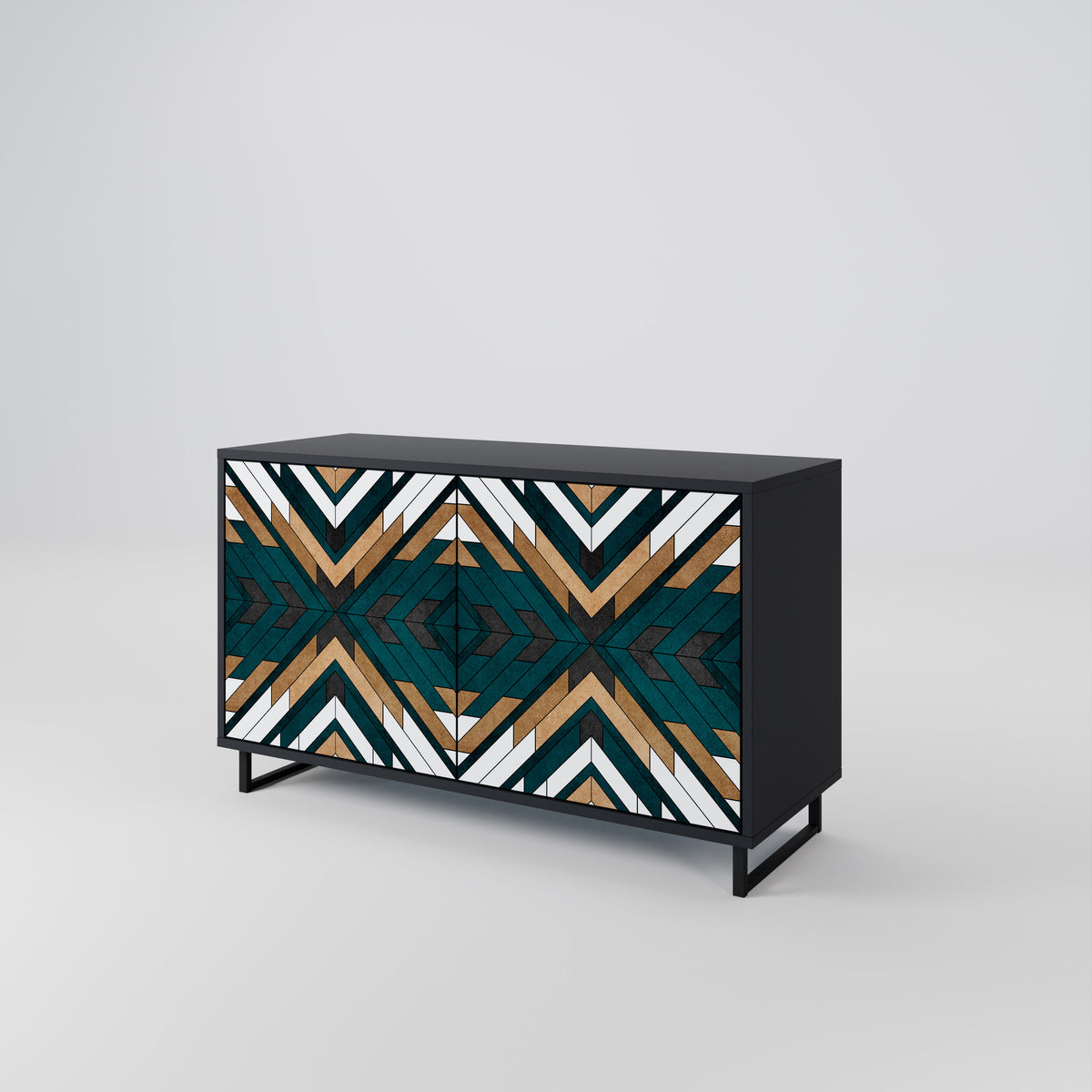 ARTISTIC GEOMETRY 2-türiges Sideboard