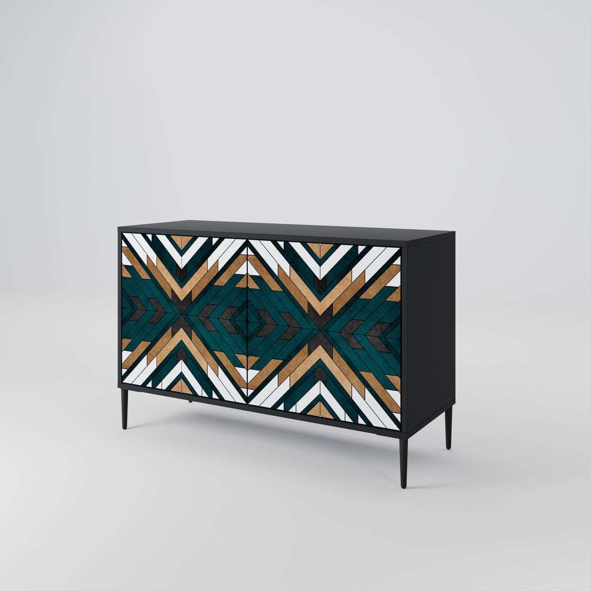 ARTISTIC GEOMETRY 2-türiges Sideboard