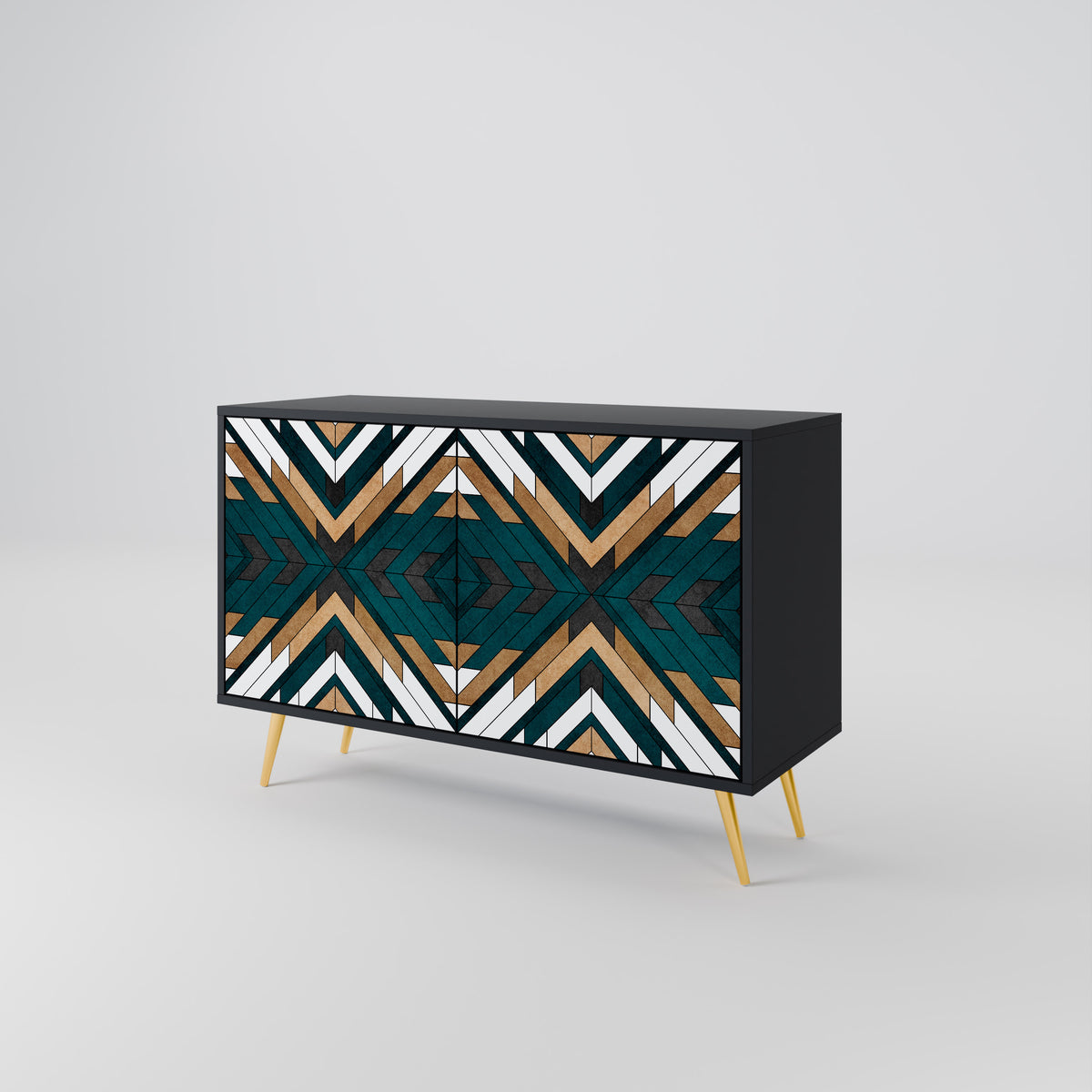 ARTISTIC GEOMETRY 2-türiges Sideboard
