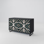 DIMENSION DELIGHTS 2-Door Sideboard in Black Finish