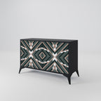 DIMENSION DELIGHTS 2-Door Sideboard in Black Finish