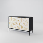 SPOTTED DAZE 2-Door Sideboard in Black Finish