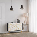 SPOTTED DAZE 2-Door Sideboard in Black Finish