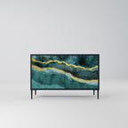 GOLDRUSH ODYSSEY 2-Door Sideboard in Black Finish