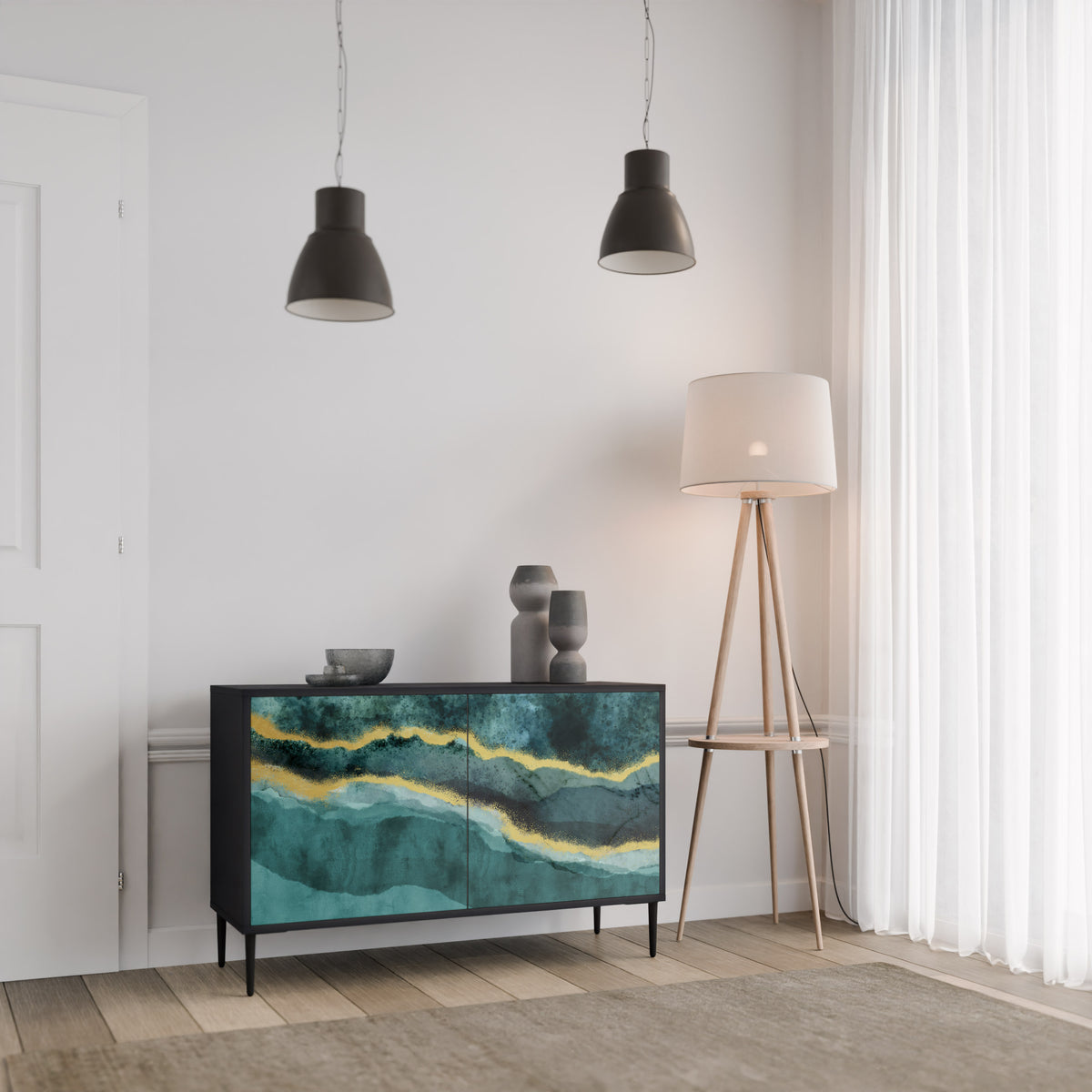 GOLDRUSH ODYSSEY 2-türiges Sideboard