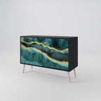 GOLDRUSH ODYSSEY 2-Door Sideboard in Black Finish