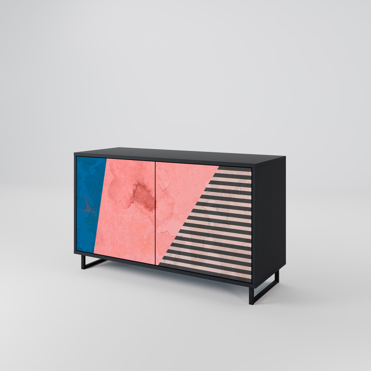 GLAMOROUS STRIPE 2-türiges Sideboard