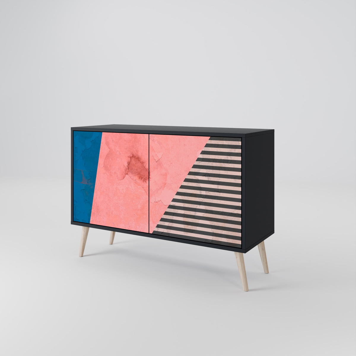 GLAMOROUS STRIPE 2-türiges Sideboard