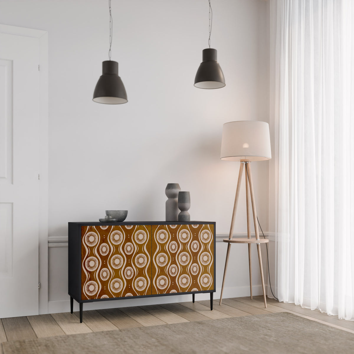BROWN EYES 2-türiges Sideboard