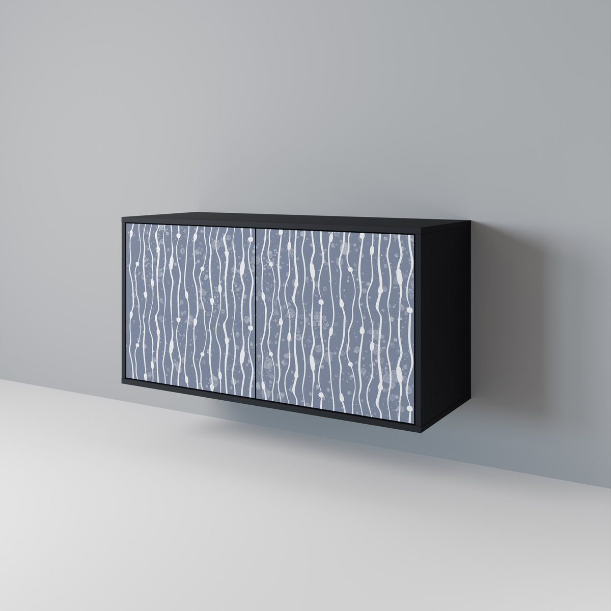 GRAPHITE RAIN 2-türiges Sideboard