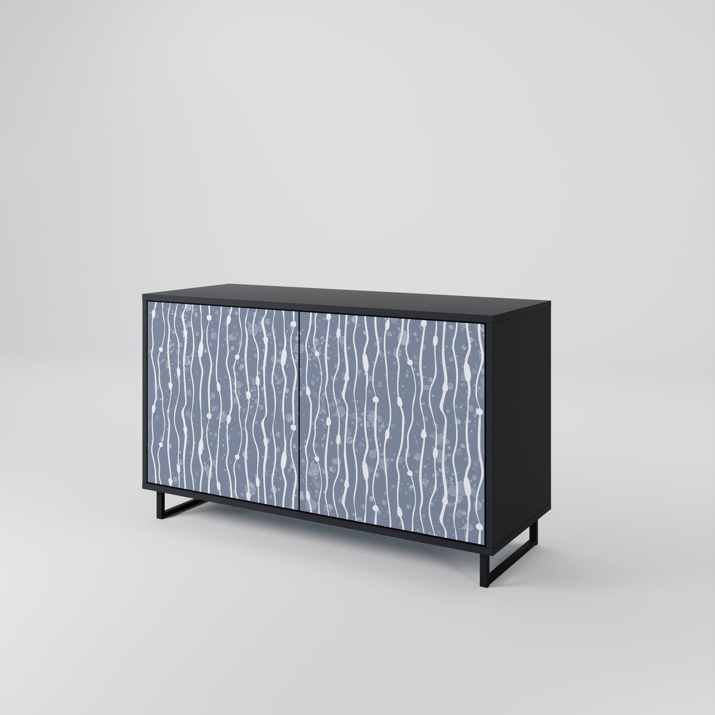 GRAPHITE RAIN 2-türiges Sideboard