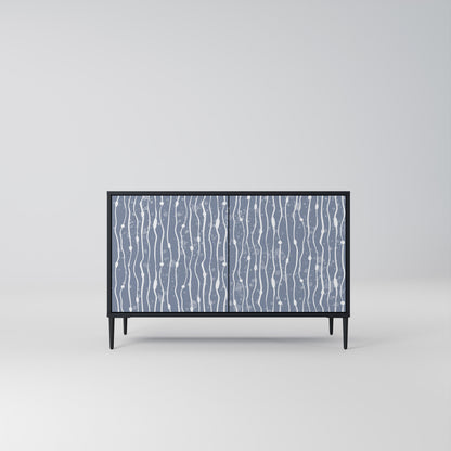 GRAPHITE RAIN 2-türiges Sideboard