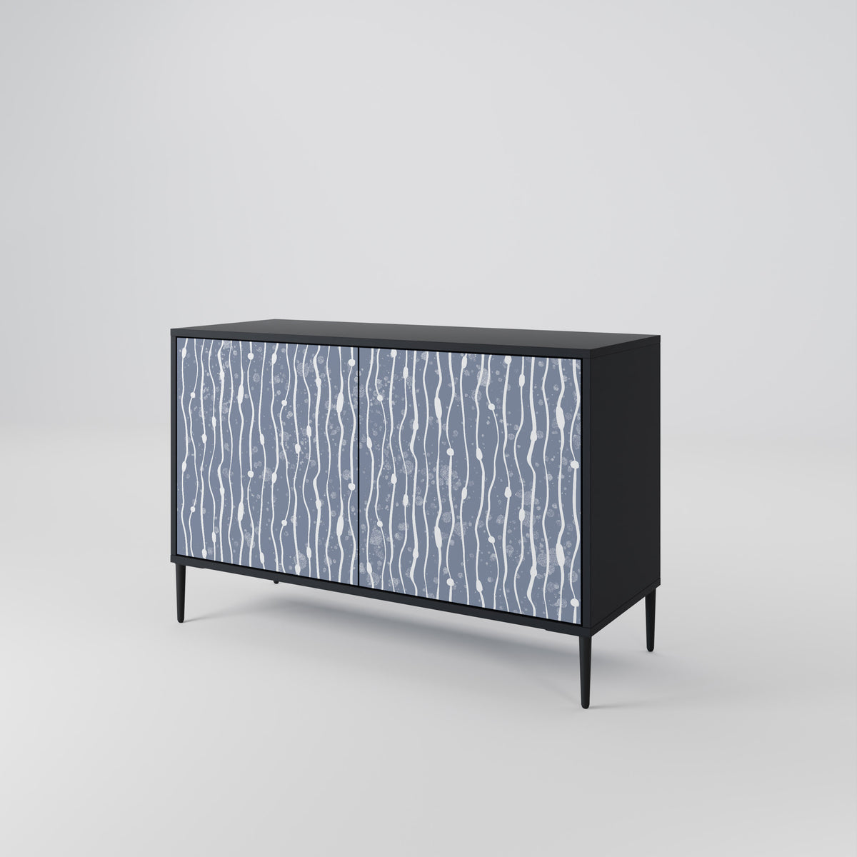 GRAPHITE RAIN 2-türiges Sideboard