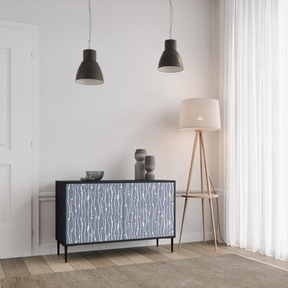 GRAPHITE RAIN 2-türiges Sideboard