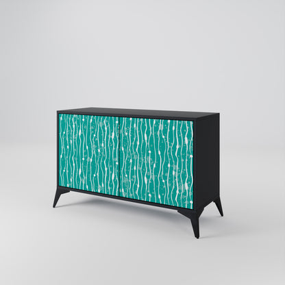 TURQUOISE RAIN 2-türiges Sideboard